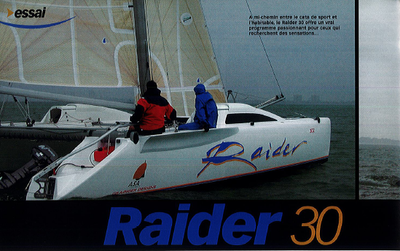 Essai de Multicoques Mag du Catamaran Raider 30 - Multicoques Mag